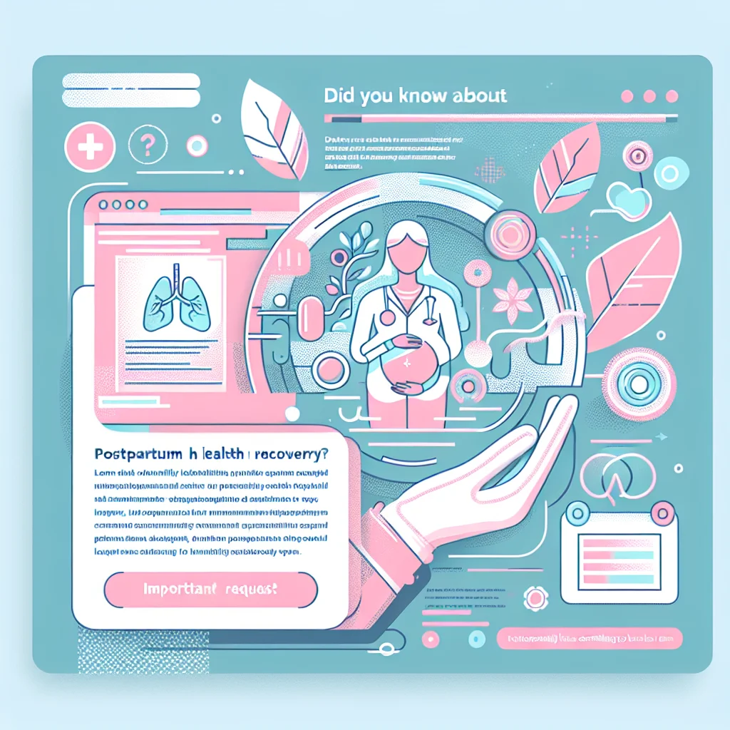 Phục hồi sức khỏe sau sinh, bạn đã biết chưa?