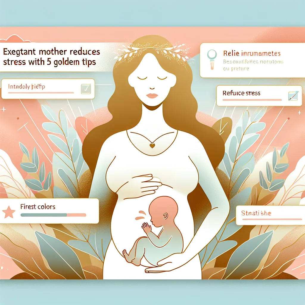 Mẹ bầu giảm stress với 5 bí quyết vàng