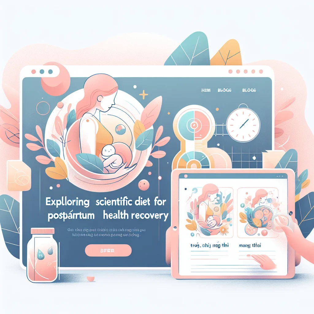 Khám phá chế độ ăn khoa học giúp phục hồi sức khỏe sau sinh