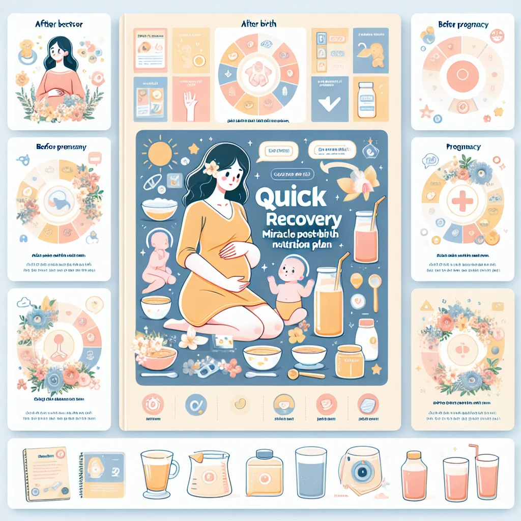 Phục hồi nhanh chóng: kế hoạch dinh dưỡng thần kỳ sau sinh